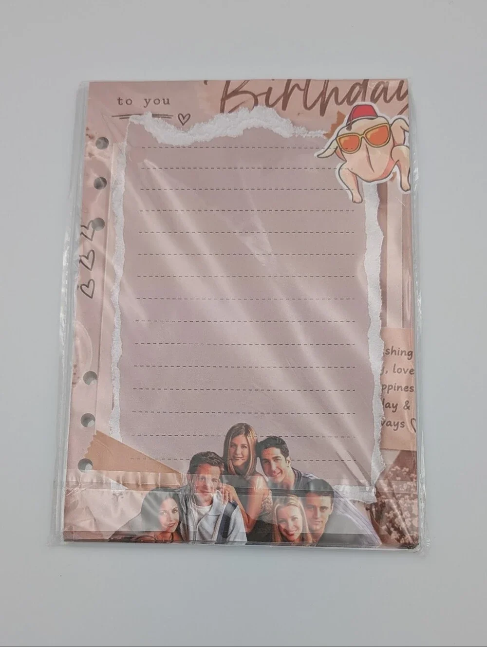Friends Purple  Binder